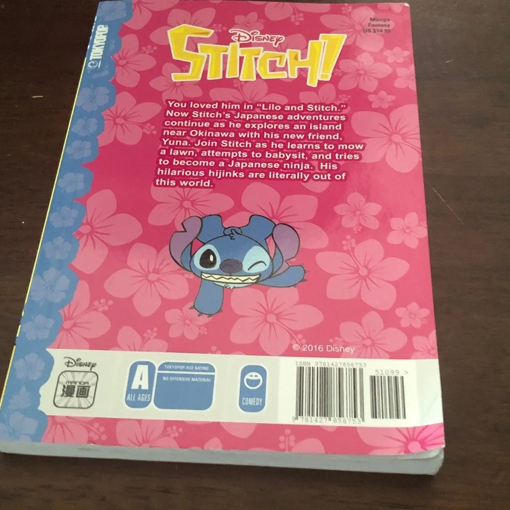 Disney Stitch & Finding Dory Graphic Novels